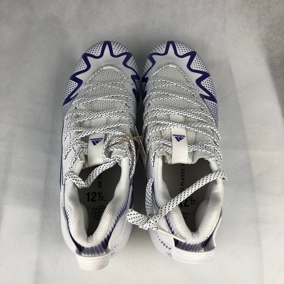 Adidas Freak 22 Team White Purple Football Cleats GY0432 US Men's Size 12.5 - Picture 9 of 9